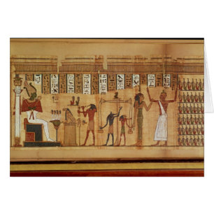 The Judgement of Osiris, detail