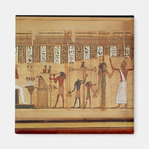 The Judgement of Osiris, detail Magnet