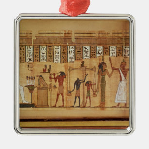 The Judgement of Osiris, detail Metal Tree Decoration