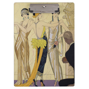 The Judgement of Paris, 1920-30 (pochoir print) Clipboard
