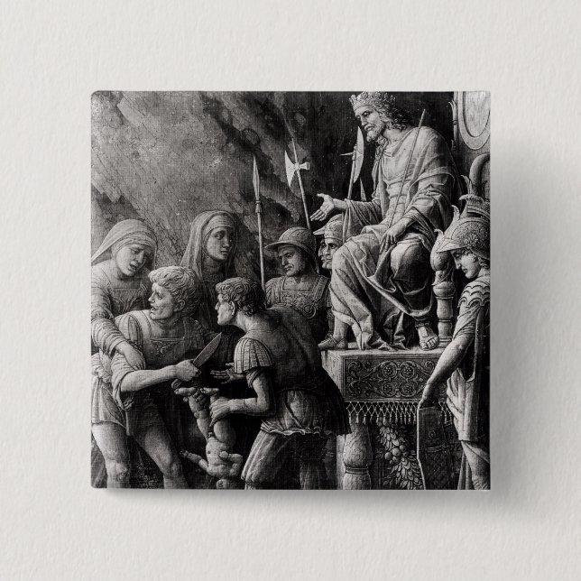 The Judgement of Solomon 15 Cm Square Badge (Front)