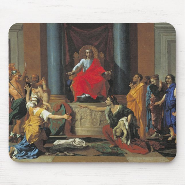 The Judgement of Solomon, 1649 Mouse Pad (Front)