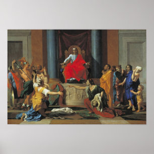 The Judgement of Solomon, 1649 Poster