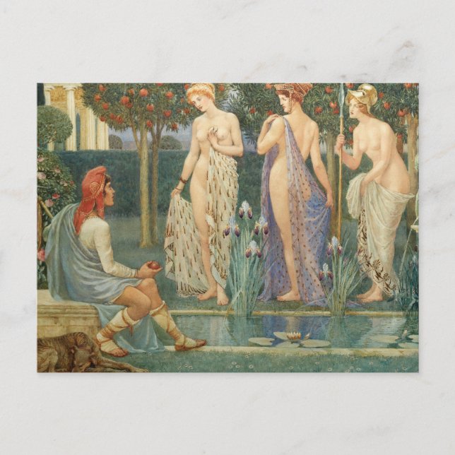 The Judgment of Paris | Walter Crane Postcard (Front)