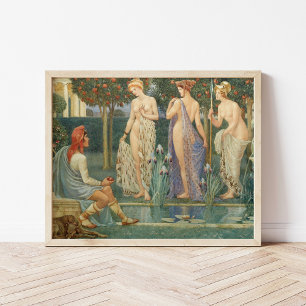 The Judgment of Paris   Walter Crane Poster