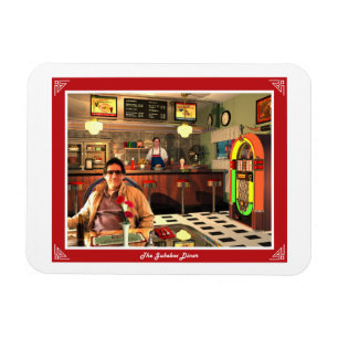 The Jukebox Diner Magnet