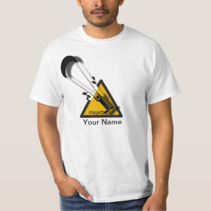 The jump. Kite surfing humour shirt