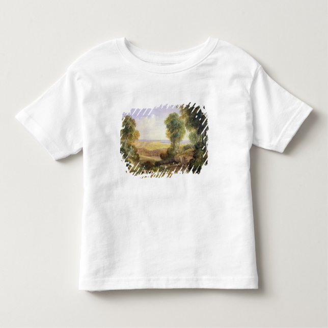 The Junction of the Severn and the Wye with Chepst Toddler T-Shirt (Front)