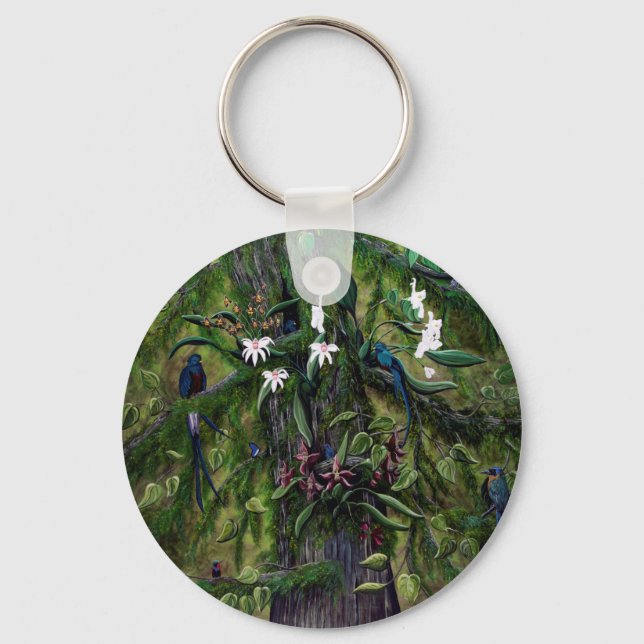The Jungles of Tikal Key Ring (Front)