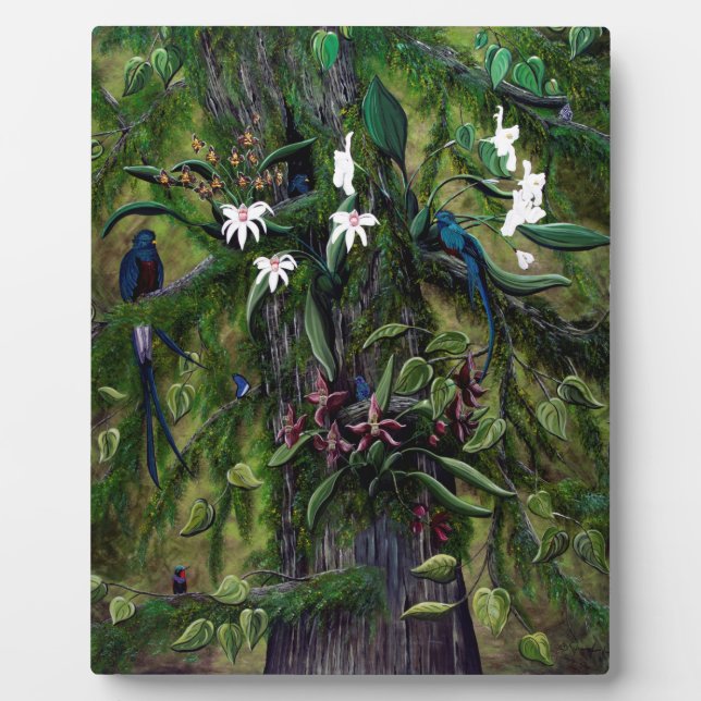 The Jungles of Tikal Plaque (Front)