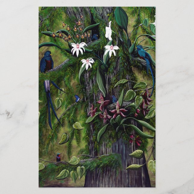 The Jungles of Tikal Stationery (Front)