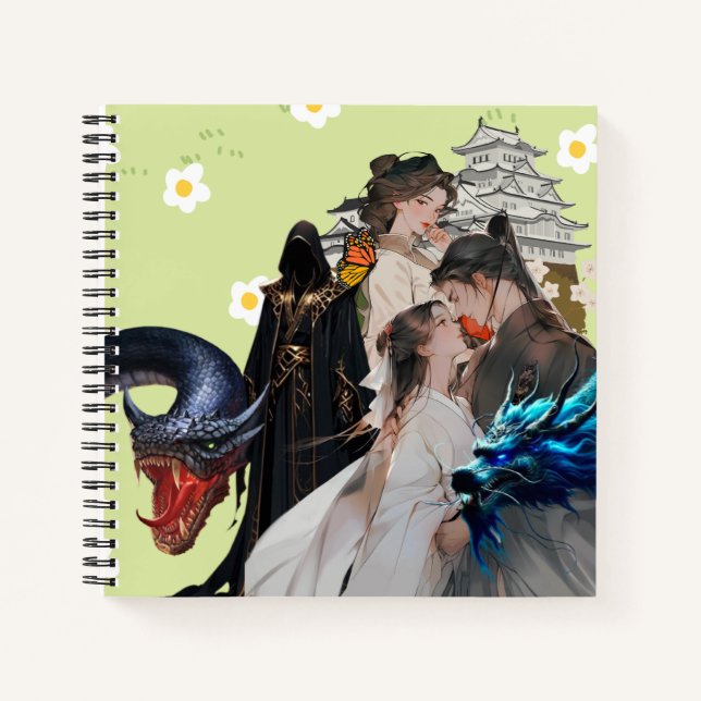 The Kaelithian World Square Spiral Notebook (Front)