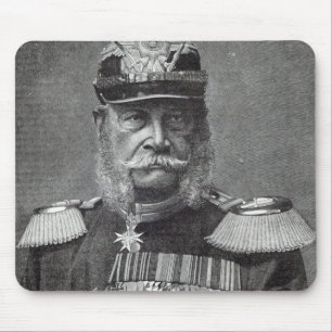 The Kaiser Wilhelm, from 'Leisure Hour', 1888 Mouse Pad