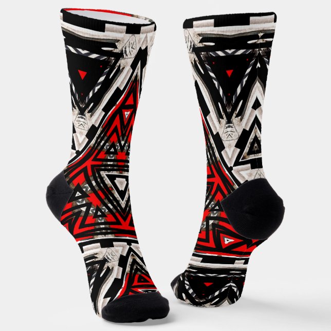  the kaleidoscope of life socks (Angled)