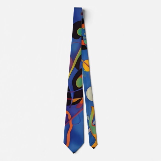 The Kandinsky Bug Tie (Front)