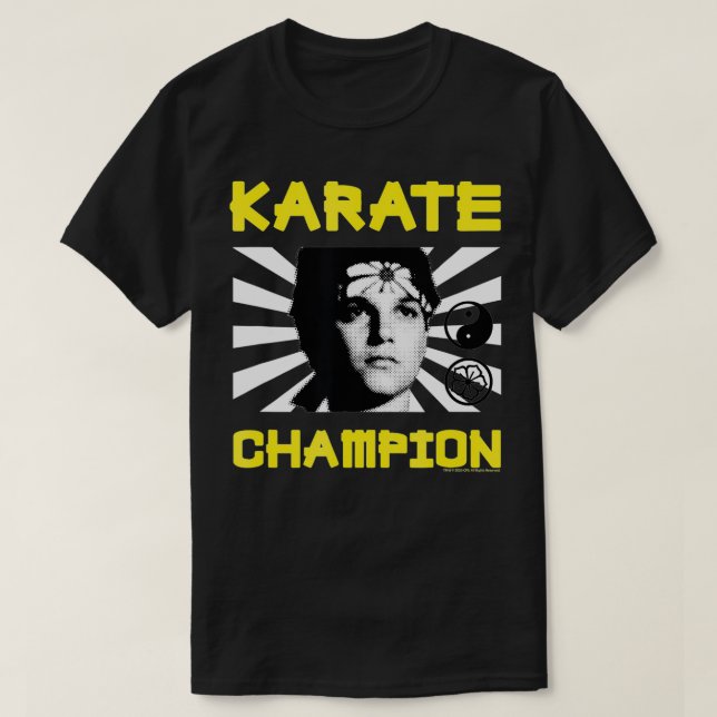 The Karate Kid Karate Champion  T-Shirt (Design Front)