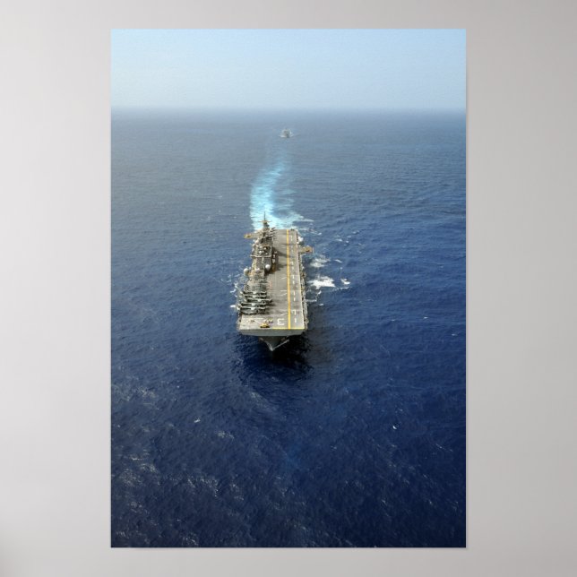 The Kearsarge Amphibious Ready Group Poster (Front)