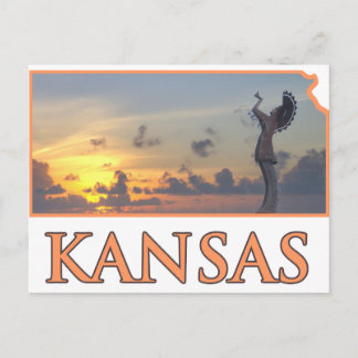 The Keeper of the Plains Postcard