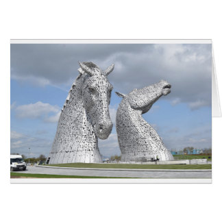 the Kelpies , Helix Park , Falkirk , Scotland