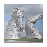 the Kelpies ,  Helix Park , Falkirk , Scotland