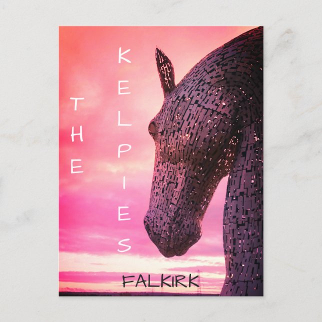 The Kelpies postcard, Helix Park, Falkirk, Scotlan Postcard (Front)