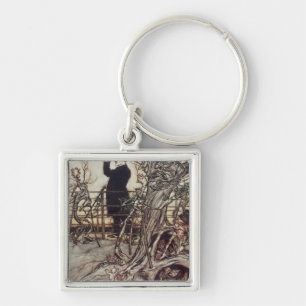 The Kensington Gardens are in London Key Ring