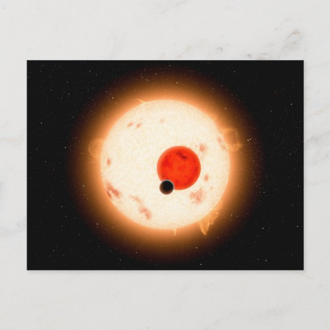 The Kepler-16 System. Postcard (Front)