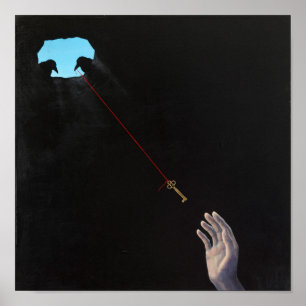 "The Key" by Christiane Cegavske Poster