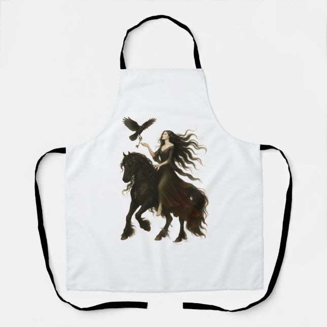 "The Key" Collection Throw Pillow Apron (Front)