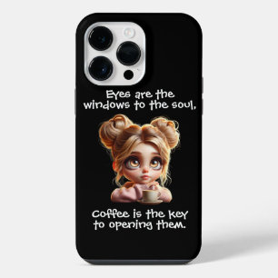 The Key Is Coffee iPhone 14 Pro Max Case