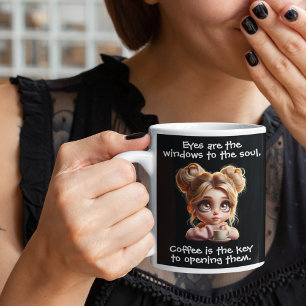 The Key is Coffee Large Coffee Mug