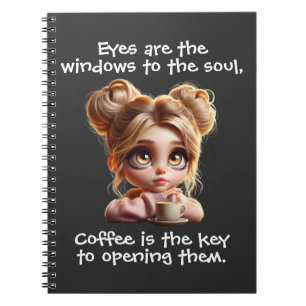 The Key Is Coffee Notebook