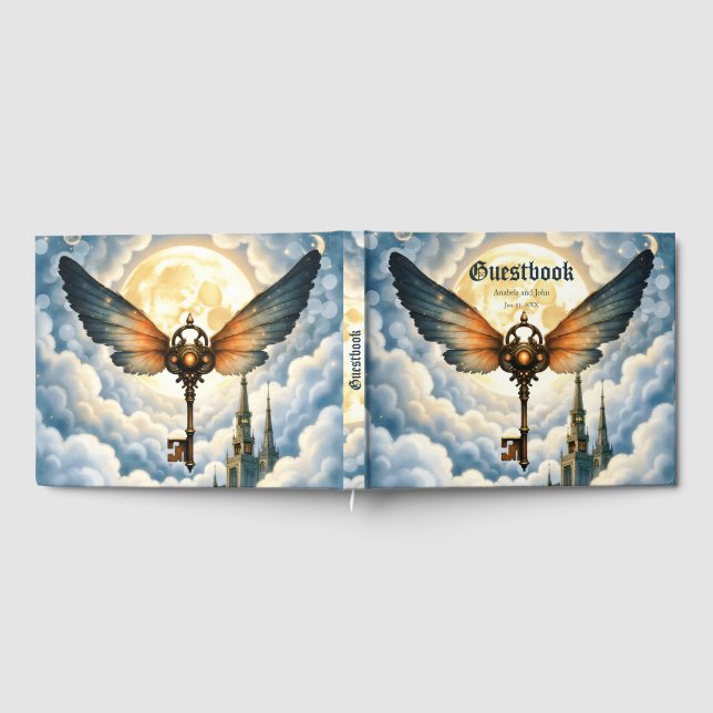The Key of Eternity – Steampunk Wings  Guest Book (Full)