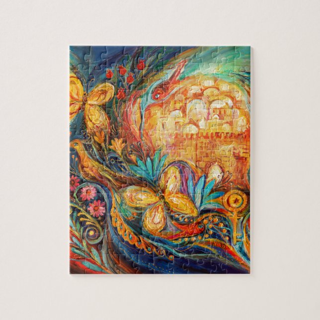 The Key of Jerusalem Jigsaw Puzzle (Vertical)