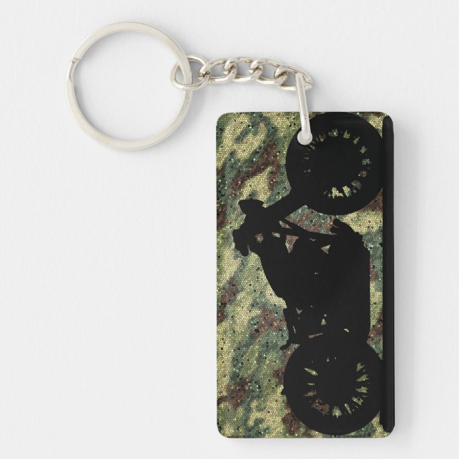 the key of the Motorcycle Key Ring (Front)