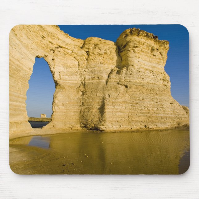 The Keyhole of the Monument Rocks aka Chalk Mouse Pad (Front)