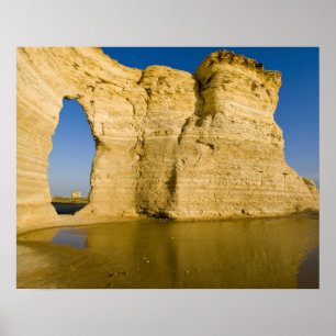 The Keyhole of the Monument Rocks aka Chalk Poster