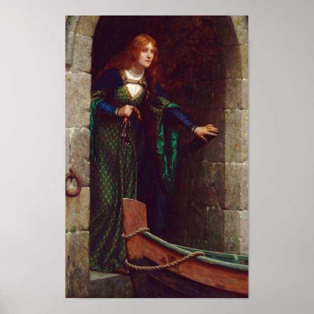 The Keys, c. 1909 by Edmund Blair Leighton Poster (Front)