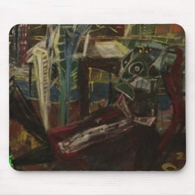 THE KICK BACK MOUSE PAD (Front)