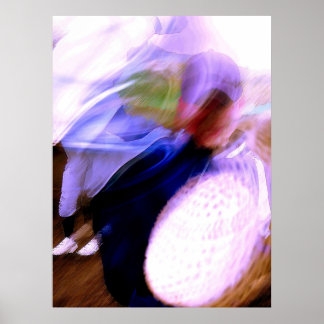 The Kids curved ball Poster