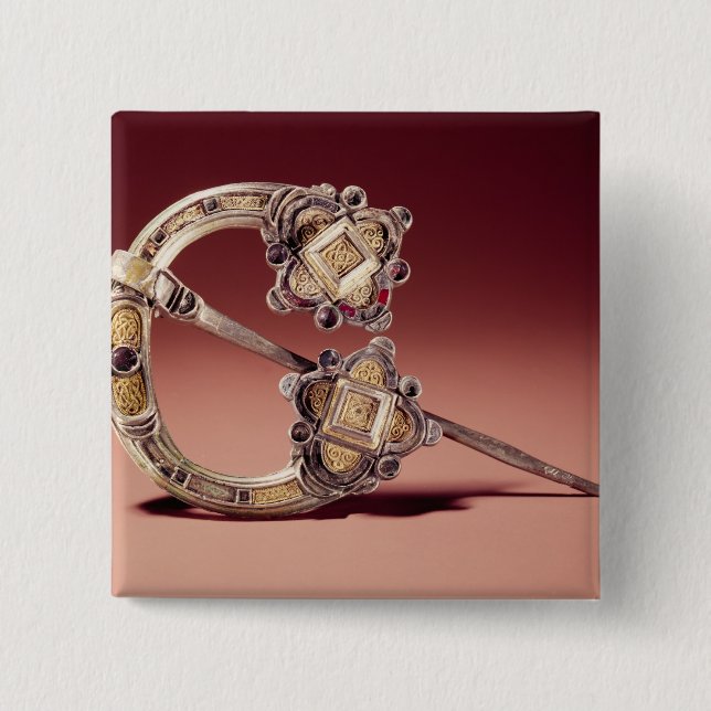 The Kilmainham Brooch, from Kilmainham 15 Cm Square Badge (Front)