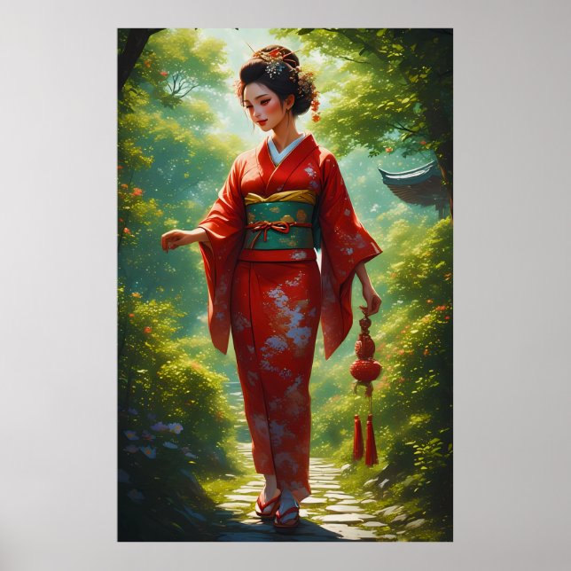 The Kimono's Walk Poster (Front)