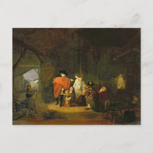 The Kindness of Louis XVI Postcard