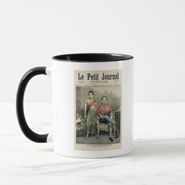 The King and Queen of Siam Mug (Left)