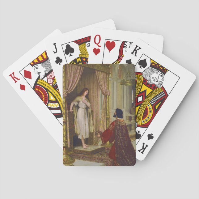The King and the Beggar Girl Playing Cards (Back)