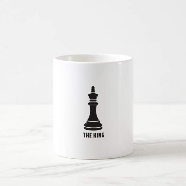 The King- Chess Lover Coffee Mug (Center)