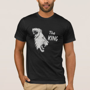 The King Crowned Royalty T-Shirt Design