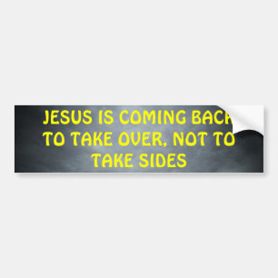 The King Is Coming Bumper Sticker