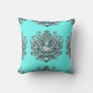 The King of Aquamarin. Cushion