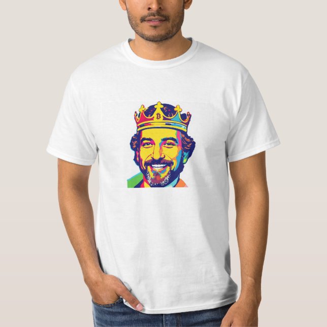 The King of Bitcoin T-Shirt (Front)
